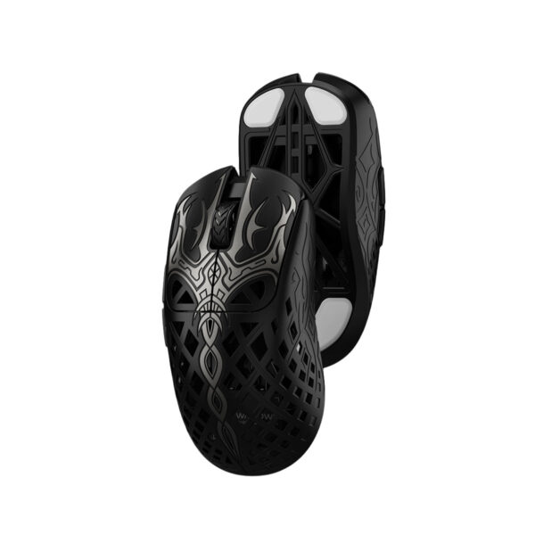 WAIZOWL Triaina Abyss 8K Hz kablosuz oyun faresi, yüksek performanslı sensör ve ergonomik tasarımıyla profesyonel gamers için ideal.