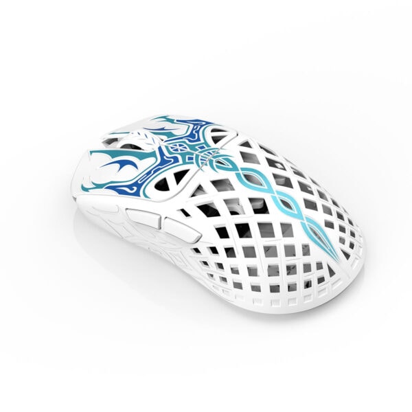 Riptide 8K Hz Kablosuz Gaming Mouse, yüksek performanslı sensör ve şık tasarımıyla oyun deneyiminizi artırır. HAWKEYE sensör ve özelleştirilebilir özellikleriyle profesyonel oyuncular için ideal.