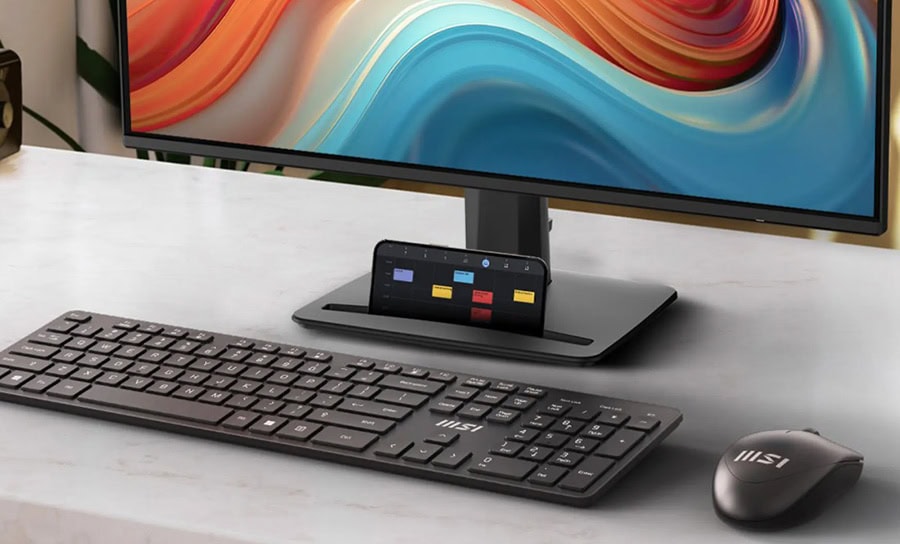 MSI PRO MP243 E14 23.8 inç Full HD IPS monitör, 144Hz yenileme hızı ve 1ms tepki süresi ile yüksek performans sağlar. Adaptive Sync teknolojisiyle akıcı görüntü deneyimi sunar.