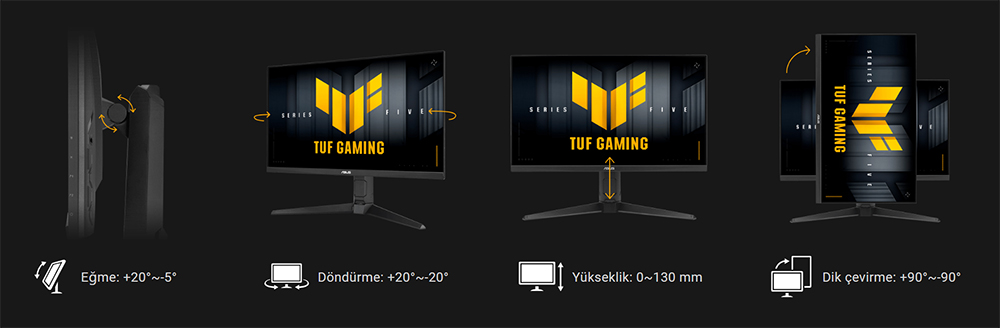 TUF Gaming VG27AQL5A ASUS TUF Gaming VG27AQL5A Gaming Monitör H14