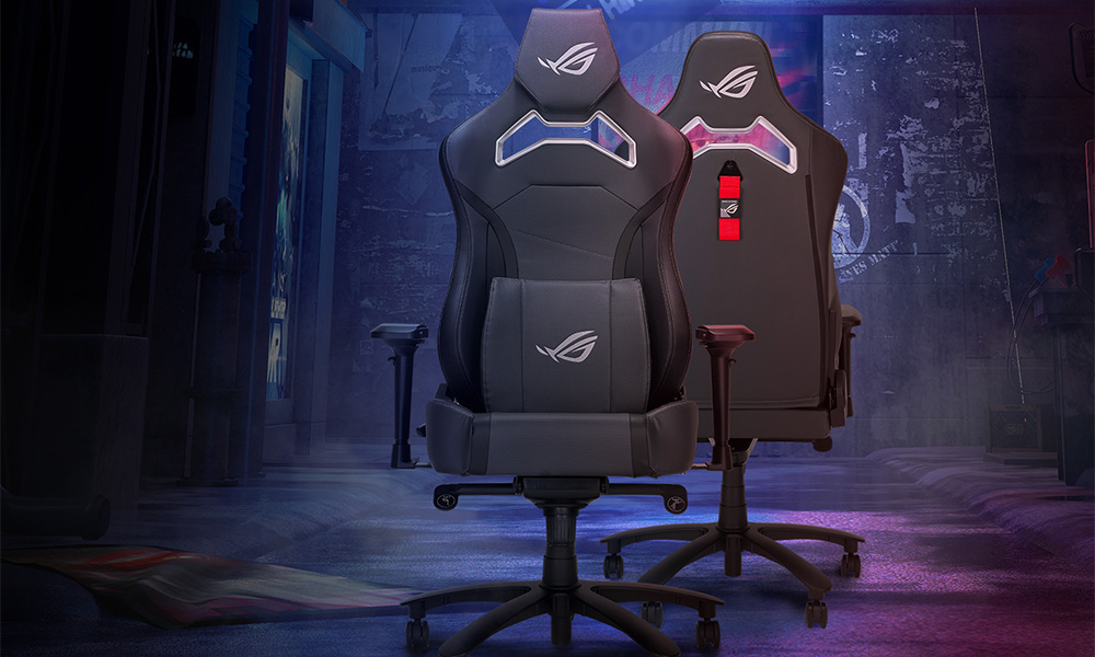 ASUS ROG Chariot X Core SL301CW Siyah Oyuncu Koltuğu h1