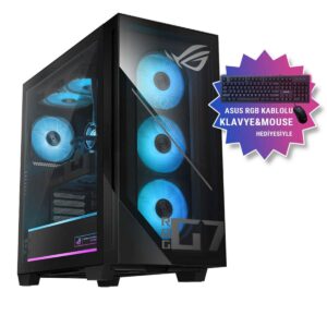 Asus Rog Gm700tz R9800x1020 Amd Ryzen 7 9800x3d 16gb Ddr5 1tb Ssd Radeon Rx 9070 Xt Prime 16gb 850w 80 Gold Freedos Gaming Masaustu Bilgisayar 1