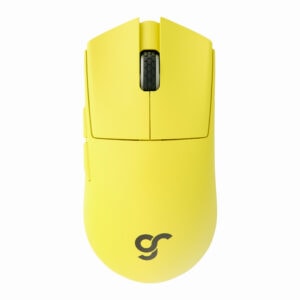 Kablosuz sarı bilgisayar mouse, ergonomik tasarım ve hassasiyetli hareket ile oyun ve ofis kullanımı için ideal. Yüksek performanslı, kablosuz bağlantı ve şık görünüm sunar.
