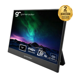1920x1200 çözünürlük ve 60 Hz yenileme hızıyla gamerlar için ideal 14 inç FHD+ monitör. USB-C bağlantısı ve geniş ekran deneyimi sunar.