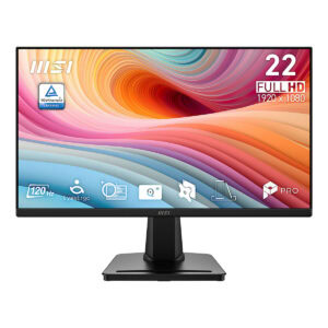 MSI PRO MP225 E12VL 21.45 inç 120Hz Full HD VA monitör, Adaptive Sync teknolojisi ve 1ms tepki süresi ile yüksek performans sağlar. Çoklu bağlantı seçenekleri ve şık tasarımıyla ofis ve oyun kullanımı.