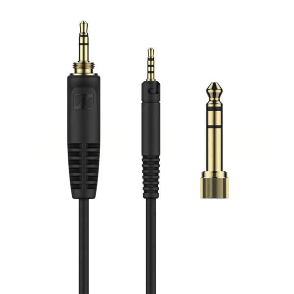 Sennheiser HD 620S kulak üstü kulaklık ve bağlantı kablosu, yüksek ses kalitesi ve konforlu tasarımıyla müzik ve profesyonel kullanım için ideal.