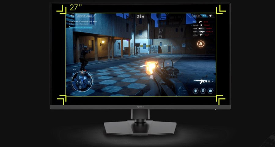 Yüksek çözünürlüklü oyun monitörü, FPS oyunları için optimize edilmiş, hızlı tepki süresi ve net görüntü kalitesi sunar. Oyun sırasında hassas nişan alma ve akıcı grafikler sağlar, oyunculara üstün bi.