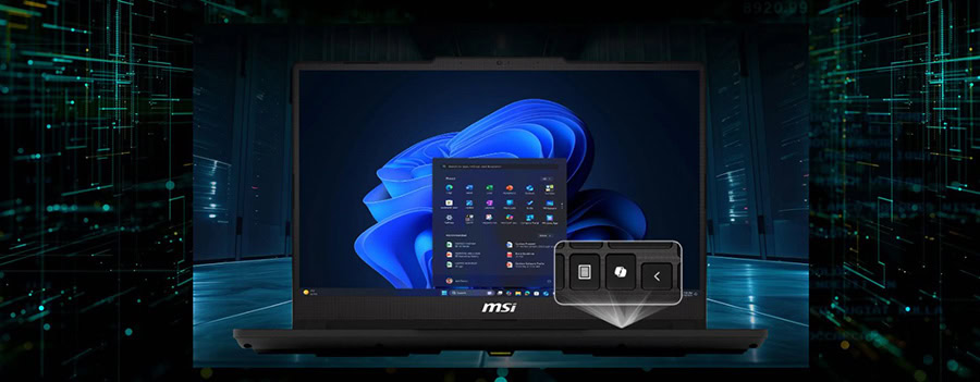 MSI dizüstü bilgisayar ve oyun aksesuarları ile yüksek performans ve gelişmiş grafik deneyimi. Modern tasarım ve güçlü donanım özellikleriyle oyun ve profesyonel kullanım için ideal.