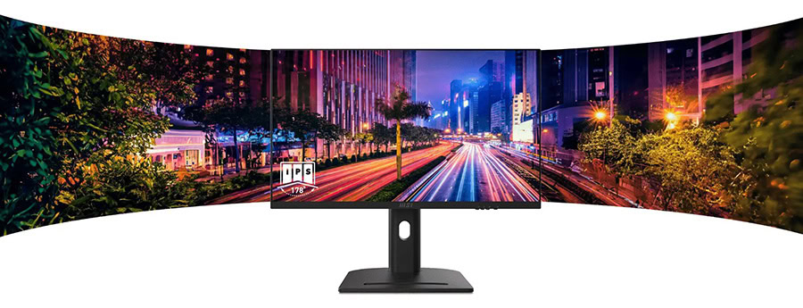 Yüksek çözünürlüklü çoklu monitör kurulumu, geniş ekran deneyimi ve verimlilik artışı sağlar. Modern ofis ve oyun alanları için ideal, ultra geniş ekran teknolojisi ile kesintisiz görsel deneyim sunar.