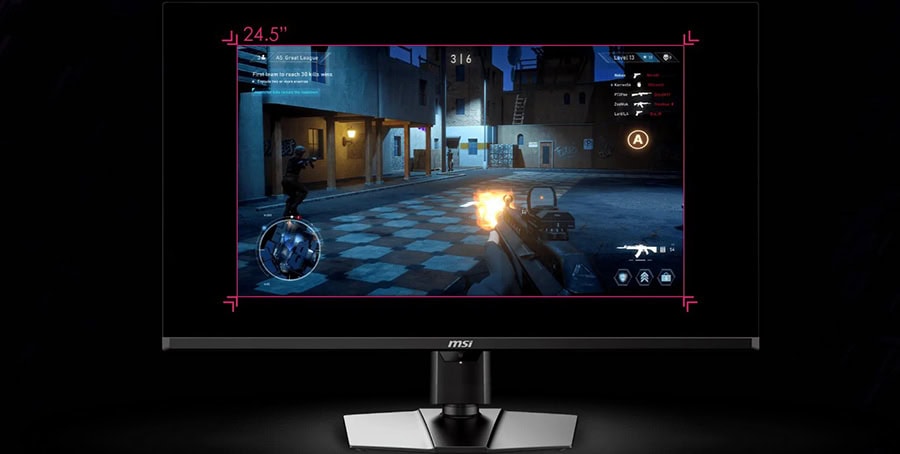 FPS oyunları oynayanlar için yüksek çözünürlüklü ve hızlı tepki süresine sahip monitör. Oyun deneyimini artıran detaylı grafikler ve akıcı hareketler sağlar.
