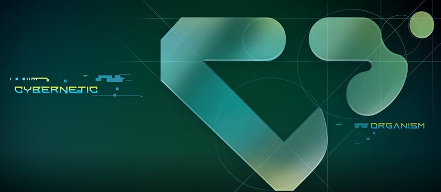 Yapay zeka ve siber güvenlik temalı modern grafik, dijital teknolojiler ve siber tehditlere karşı koruma simgeleriyle tasarlanmış.