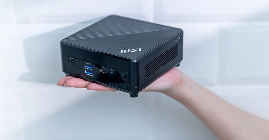 MSI Cubi N 12M mini PC, yüksek performans ve taşınabilirlik sunan, ofis ve ev kullanımı için ideal küçük bilgisayar.