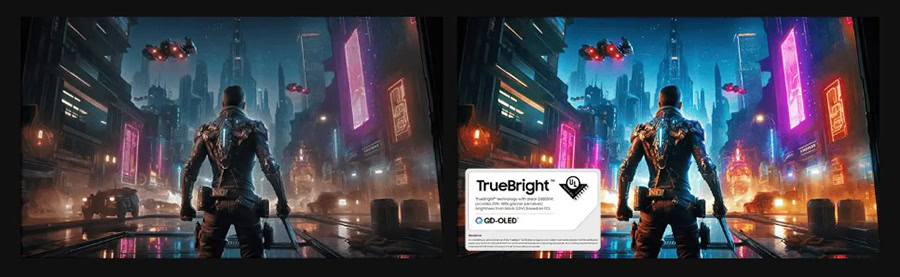 Gelişmiş şehir manzarasında neon ışıklar ve teknolojik detaylar ile futuristik bir gece atmosferi. Bu görsel, siberpunk teması ve yüksek teknolojili şehir yaşamını yansıtarak, bilgisayar ve teknoloji.