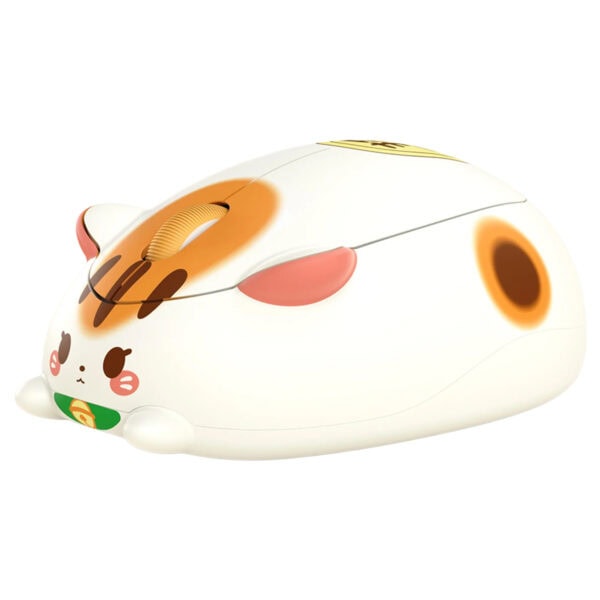 Kedi figürlü, sevimli ve ergonomik bilgisayar mouse, ofis ve oyun kullanımı için ideal, yüksek hassasiyetli ve konforlu tasarım.