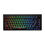AKKO MONSGEEK M1 V5 HE Black Transparent AstroAim Manyetik Switch 8K Hz Hall Effect Hotswap RGB Kablosuz İngilizce Gaming Klavye