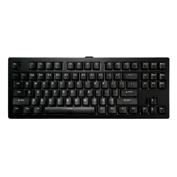 Siyah bilgisayar klavyesi, ergonomik ve dayanıklı tasarımıyla ofis ve ev kullanımı için ideal. Yüksek performanslı ve rahat yazma deneyimi sağlar.