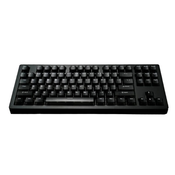 Yüksek kaliteli siyah bilgisayar klavyesi, ergonomik tasarımıyla rahat yazım deneyimi sağlar. Ofis ve ev kullanımı için ideal, dayanıklı ve şık görünümlü klavye.