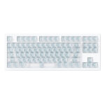 AKKO MONSGEEK M3 V5 HE White Transparent AstroAim Manyetik Switch 8K Hz Hall Effect Hotswap RGB Kablosuz İngilizce Gaming Klavye