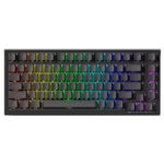 AKKO TAC75 HE Black %75 Glare Manyetik Switch 8K Hz Hall Effect ARGB İngilizce Gaming Klavye