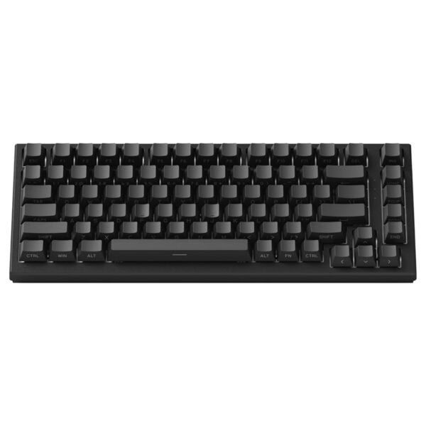 Siyah bilgisayar klavyesi, ergonomik tasarımı ve dayanıklı yapısıyla ofis ve ev kullanımı için ideal. Yüksek performanslı ve rahat yazım deneyimi sağlar.