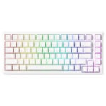 AKKO TAC75 HE White %75 Glare Manyetik Switch 8K Hz Hall Effect ARGB İngilizce Gaming Klavye