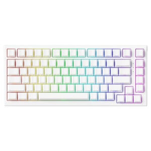 RGB aydınlatmalı kablosuz bilgisayar klavyesi, şık ve modern tasarımıyla masaüstü ve oyun bilgisayarları için ideal. Yüksek performans ve estetik uyum sağlar.