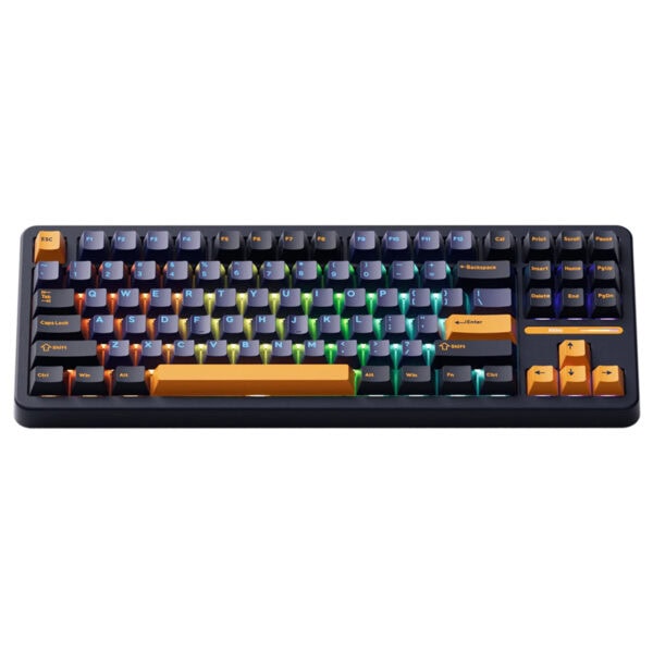 RGB aydınlatmalı oyun ve yazılım klavyesi, ergonomik tasarımı ve dayanıklı yapısıyla bilgisayar kullanıcılarının tercihidir.