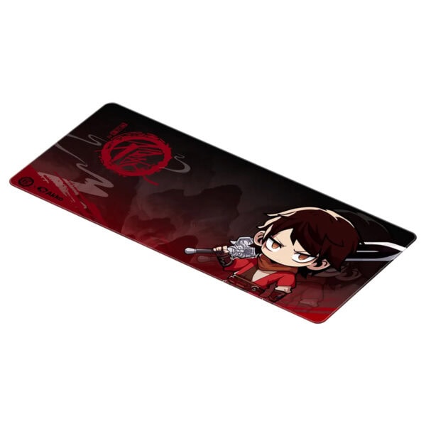 Yüksek kaliteli oyun ve çalışma için kahraman temalı mouse pad, detaylı grafik ve dayanıklı yüzey ile bilgisayar aksesuarları arasında öne çıkar.