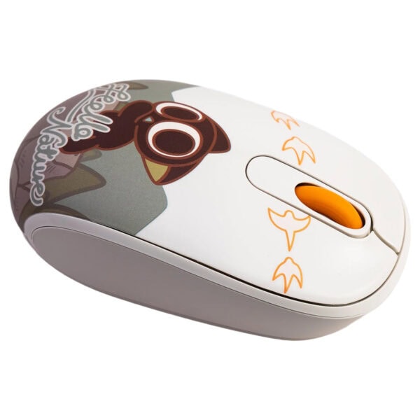 Çocuklar için tasarlanmış, sevimli küçük tavşan figürlü renkli bilgisayar mouse, ergonomik tasarımı ve rahat kullanımıyla dikkat çekiyor.
