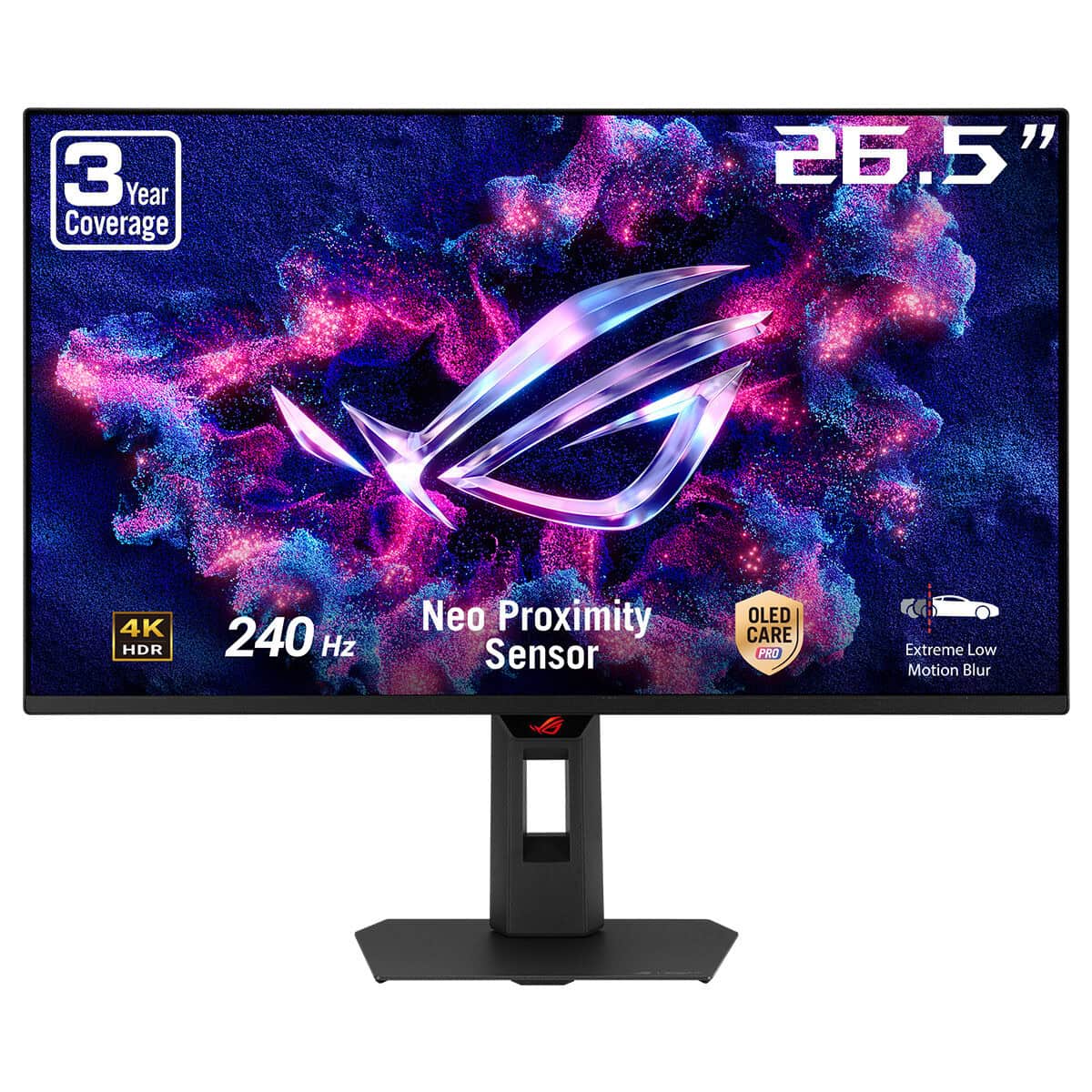 Yüksek çözünürlüklü 26.5 inç oyun monitörü, 240 Hz yenileme hızı ve Neo Proximity Sensör teknolojisi ile üstün görsel deneyim sağlar. OLED CARE PRO ve 4K HDR özellikleriyle canlı ve net görüntüler sun.