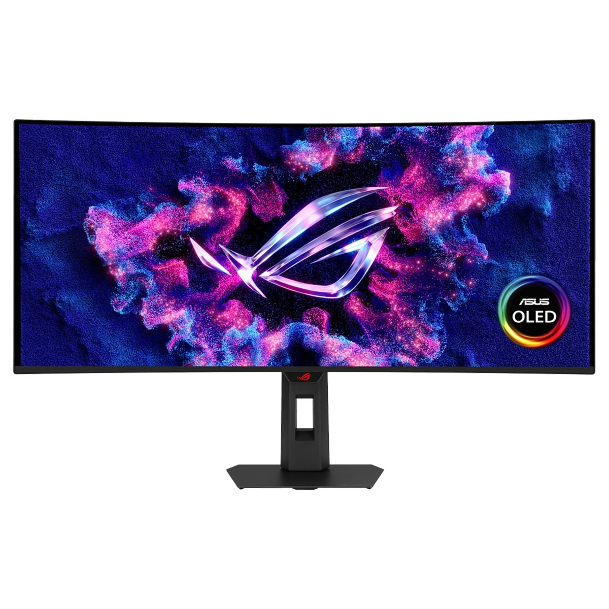 ASUS OLED ekranlı ultra geniş monitör, canlı renkler ve üstün görüntü kalitesi ile profesyonel ve oyun deneyimini bir arada sunar.