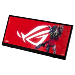 Yüksek çözünürlüklü ve hızlı tepki süresi ile oyun deneyimini artıran ASUS ROG ekranı. Çarpıcı görseller ve gelişmiş renk doğruluğu sunar.