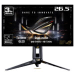 Asus Rog Swift Oled Pg27aqwp G Edition 20 Yil 26 5 Inc 720 Hd 540hz 2k Qhd Dual Mode 0 02ms Adaptive Sync Tandem Woled Pivot Gaming Monitor Fc1