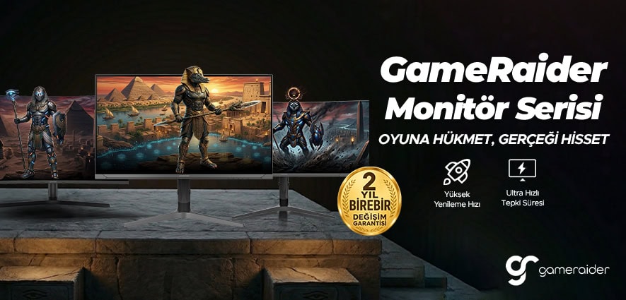 GameRaider Monitör Serisi - Oyun Hakkında Gerçekçi Deneyim.