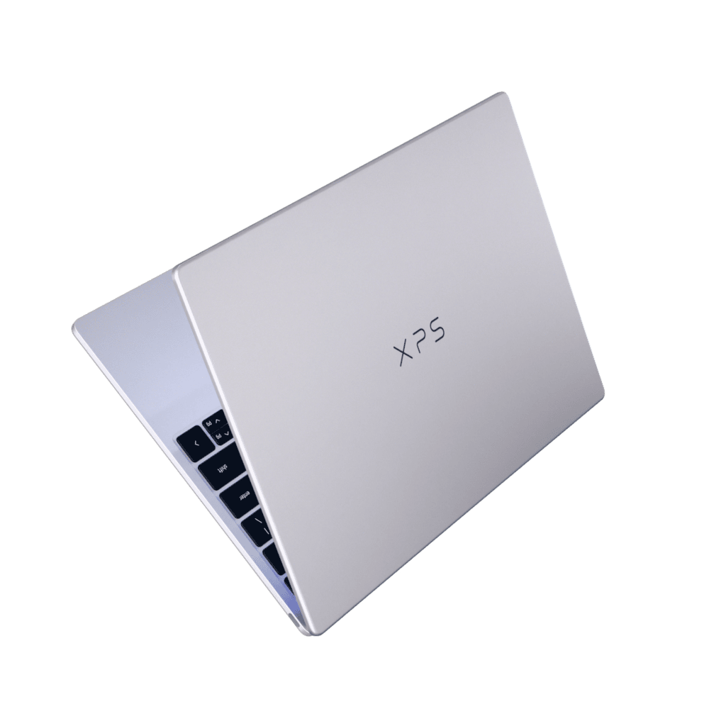Dell XPS 13 dizüstü bilgisayar, şık ve hafif tasarımıyla taşınabilirlik için ideal, yüksek performans ve modern görünüm sunar.