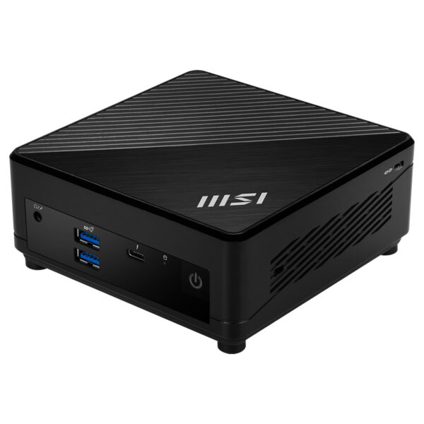MSI markalı küçük boyutlu bilgisayar, yüksek performans ve çoklu bağlantı seçenekleriyle ofis ve ev kullanımı için ideal.