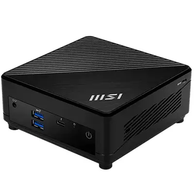 MSI Cubi 3 Silent mini bilgisayar, güçlü işlemci ve geniş bağlantı seçenekleriyle ofis ve ev kullanımı için ideal.