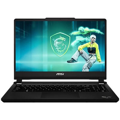 MSI gaming dizüstü bilgisayar, güçlü işlemci ve ekran kartı ile yüksek performans sağlar, oyun ve profesyonel kullanım için ideal, şık tasarım ve dayanıklı yapı.