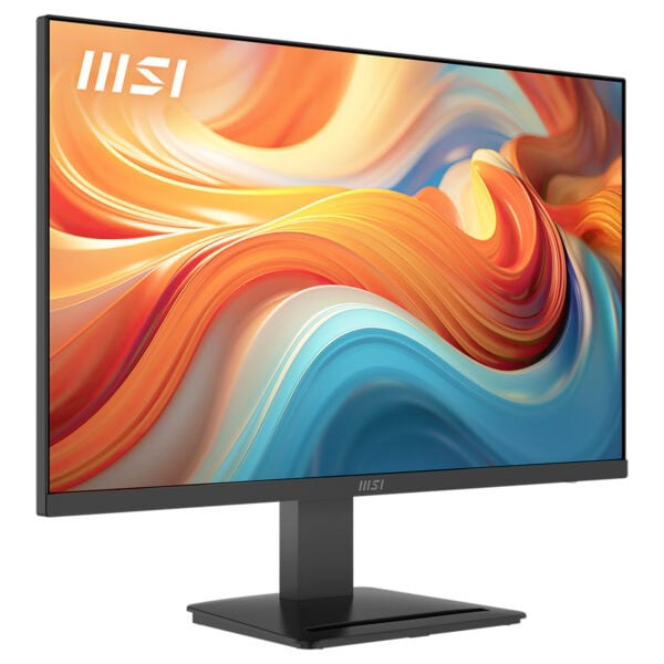 MSI yüksek çözünürlüklü monitör, canlı renkler ve geniş ekran deneyimi sunar. Ofis, tasarım ve oyunlar için ideal, şık tasarımıyla dikkat çeker.