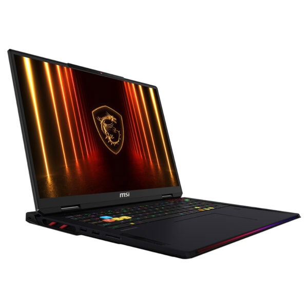 MSI oyun dizüstü bilgisayarı, RGB klavye ve güçlü ekran kartı ile yüksek performans ve oyun deneyimi sunar.