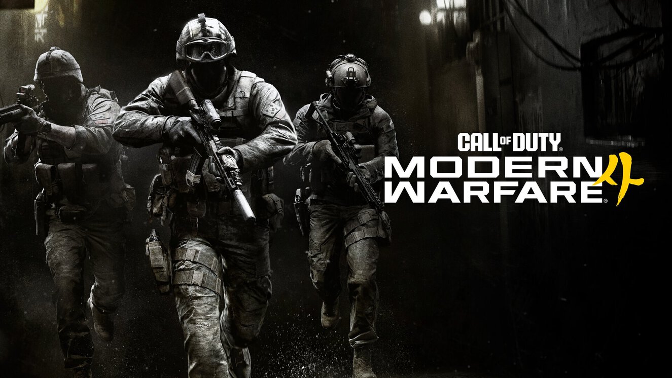 Call of Duty Modern Warfare X oyunu için aksiyon dolu askerler ve savaş sahnesi, yüksek detaylı grafikler ve yoğun atmosfer.