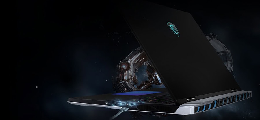 MSI TITAN 18 HX A2WJ-1058TR oyun ve yüksek performanslı dizüstü bilgisayar, 18 inç 4K UHD+ ekran ve RTX 5090 grafik kartı ile öne çıkıyor.