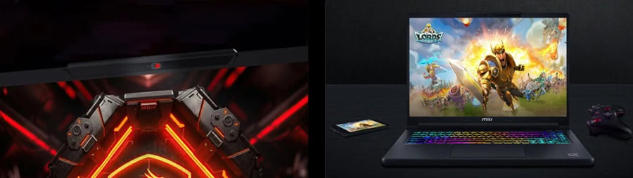 MSI CROSSHAIR 16 MAX HX gaming laptop with 16 inç 2K QHD+ OLED ekran, GeForce RTX 5070, 32GB DDR5 RAM ve 1TB SSD, oyun ve yüksek performans için ideal.