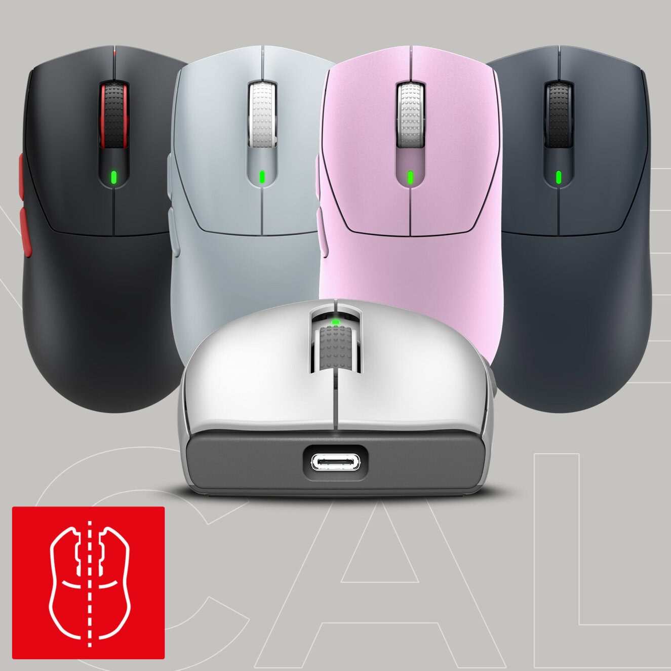 MSI FORGE GM340 WIRELESS White PixArt 3311 Sensör RGB Kablosuz Gaming Mouse h3