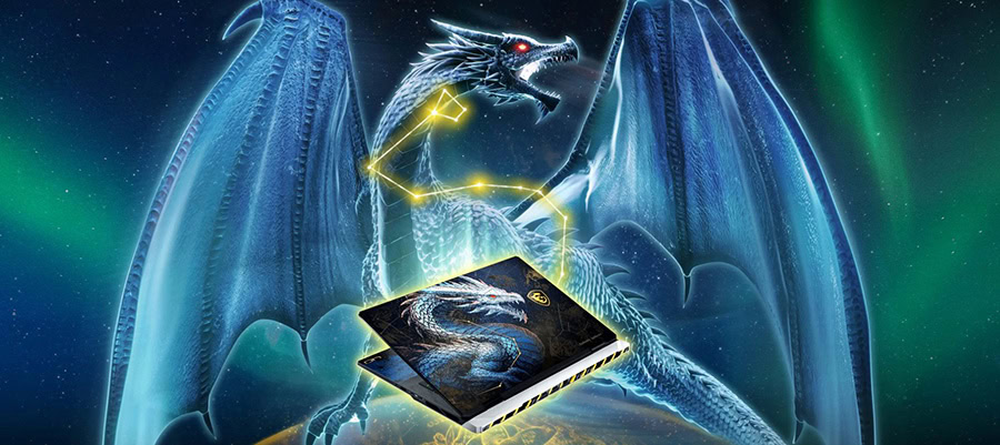 MSI TITAN 18 HX Dragon Edition dizüstü bilgisayar, güçlü performans ve şık tasarımıyla öne çıkıyor.