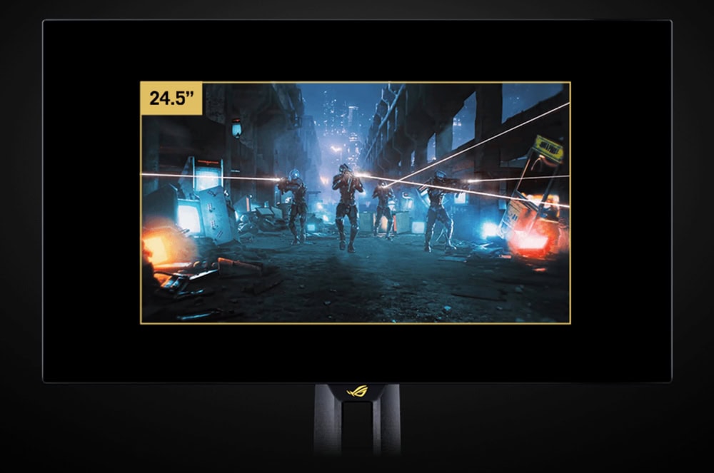PG27AQWP-G ASUS ROG Swift OLED PG27AQWP-G EDITION 20. Yıl 26.5 inç 720 HD - 540Hz 2K QHD Dual-Mode 0.02ms Adaptive Sync Tandem WOLED Pivot Gaming Monitör h23