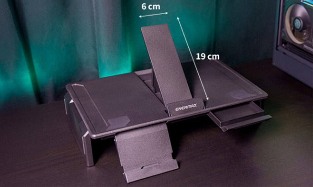 2 Enermax Tankstand Df Cift Fonksiyonlu Katlanabilir Monitor Ve Laptop Standi Ems004 522918