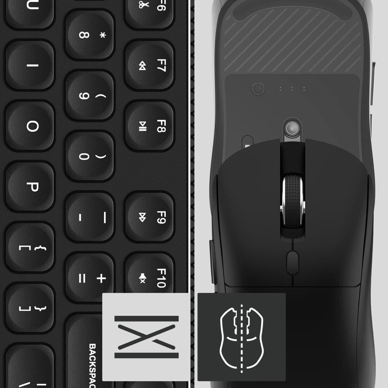 MSI K210 WIRELESS COMBO Kablosuz Türkçe Klavye Mouse Seti h4