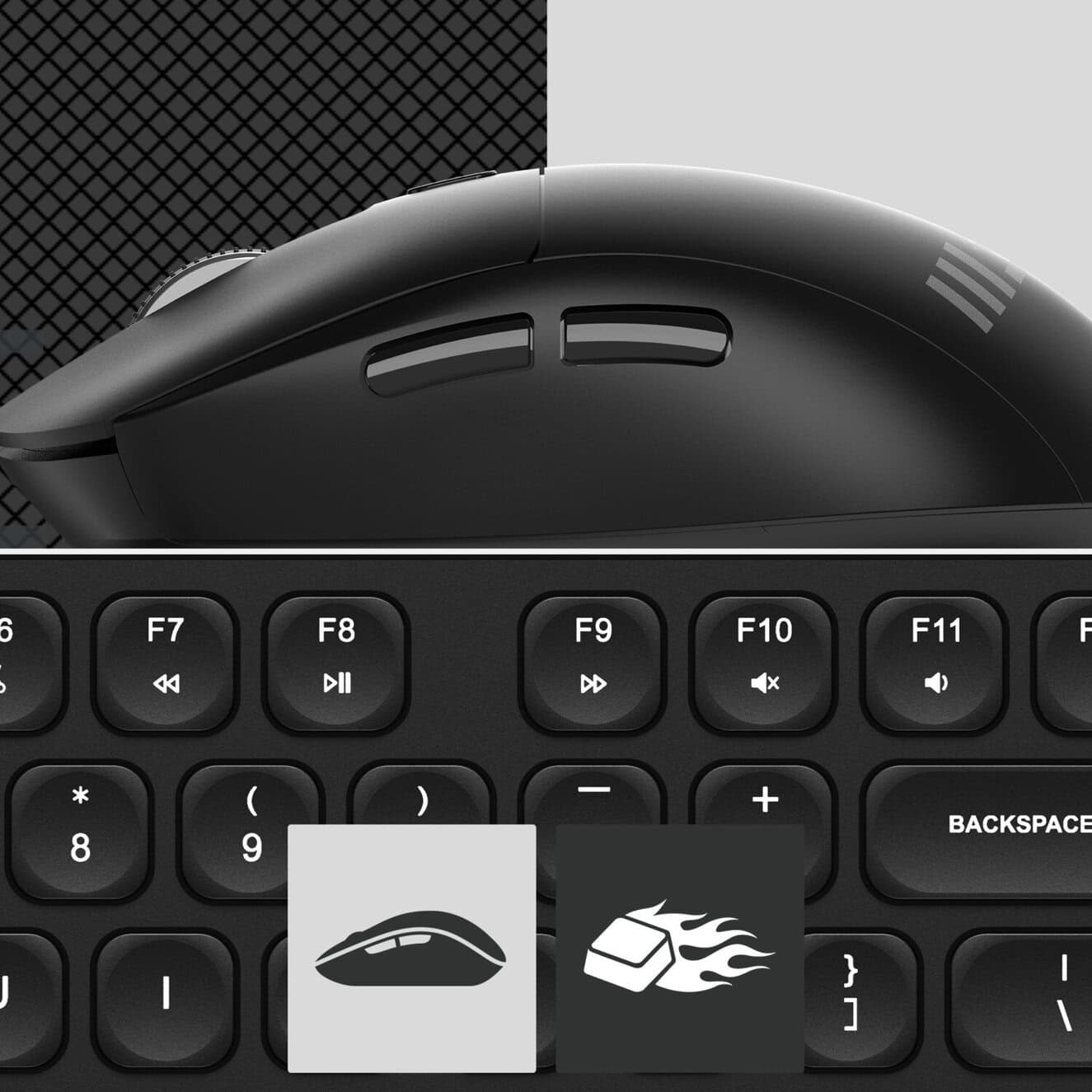 MSI K210 WIRELESS COMBO Kablosuz Türkçe Klavye Mouse Seti h6