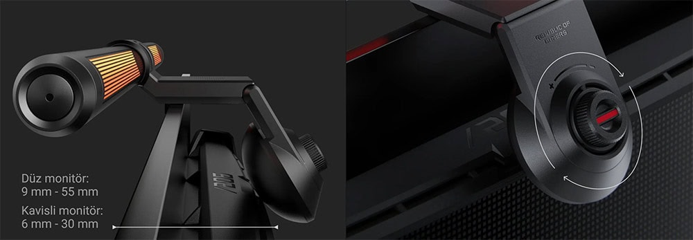 ROG Aura Monitor Light Bar ALB01 ASUS ROG Aura ALB01 Monitör Light Bar h9